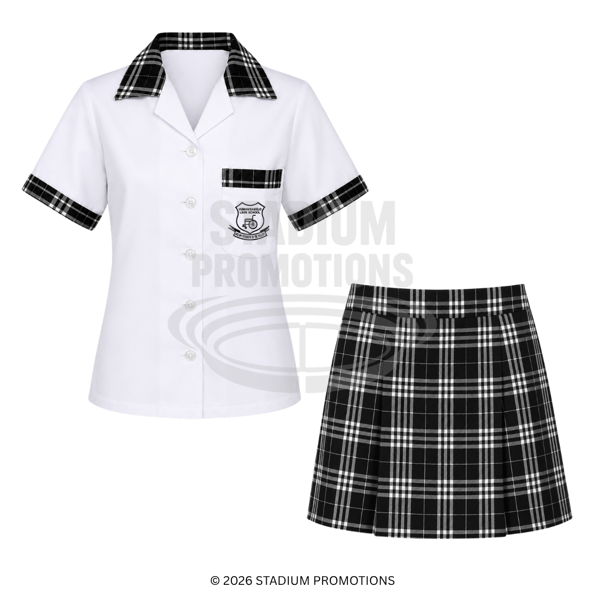 Girls Set (Shirt & Skirt) (VMS)