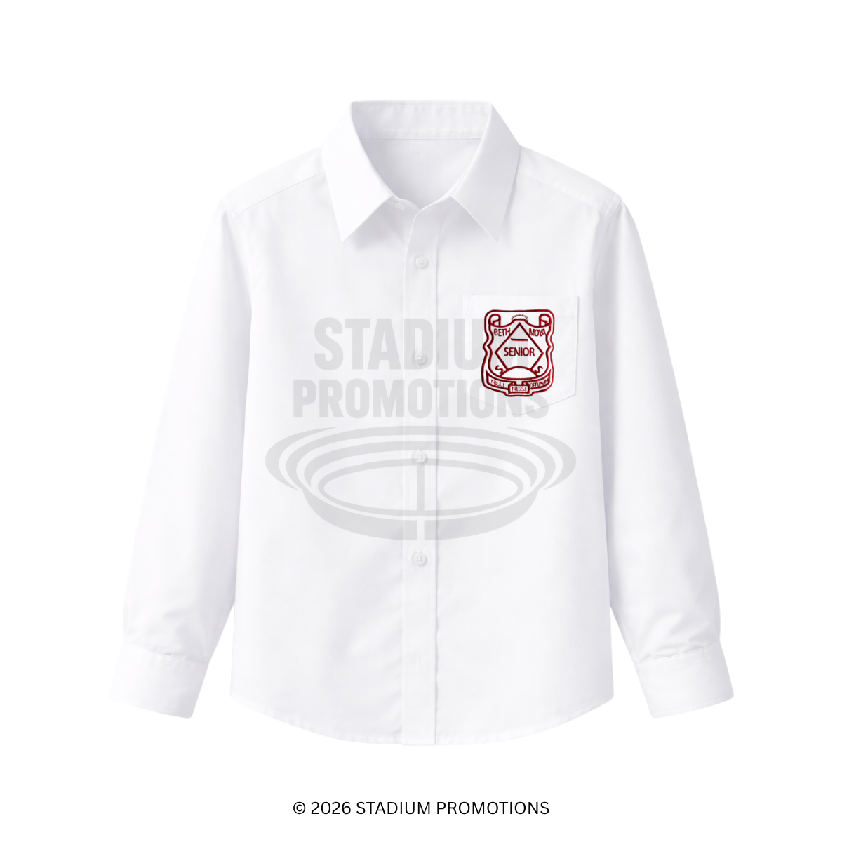White Shirt (Long Sleeves) (BET)